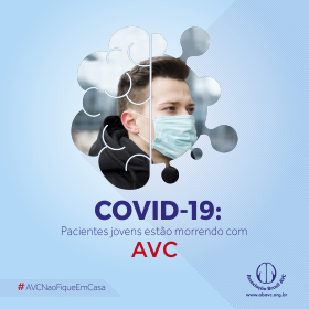 Pacientes jovens com infecção pelo COVID-19 estão morrendo com AVC.