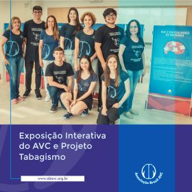 Exposição Interativa do AVC e Projeto Tabagismo