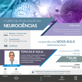 8ª Aula do I Curso de Atualização em Neurociências | 11/11