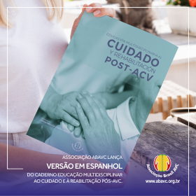 A Associação Brasil AVC (ABAVC) lança a 1ª edição do Caderno em espanhol EDUCACIÓN MULTIDISCIPLINARIA AL CUIDADO Y REHABILITACIÓN POST-ACV no Global Stroke Alliance.