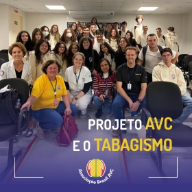 Alunos da Escola S visitam o Hospital Municipal São José (HMSJ) – Projeto – AVC e o Tabagismo